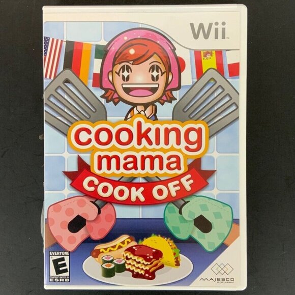 Cooking Mama Cook Off Game Nintendo Wii 2007 Complete in Case - Picture 1 of 3